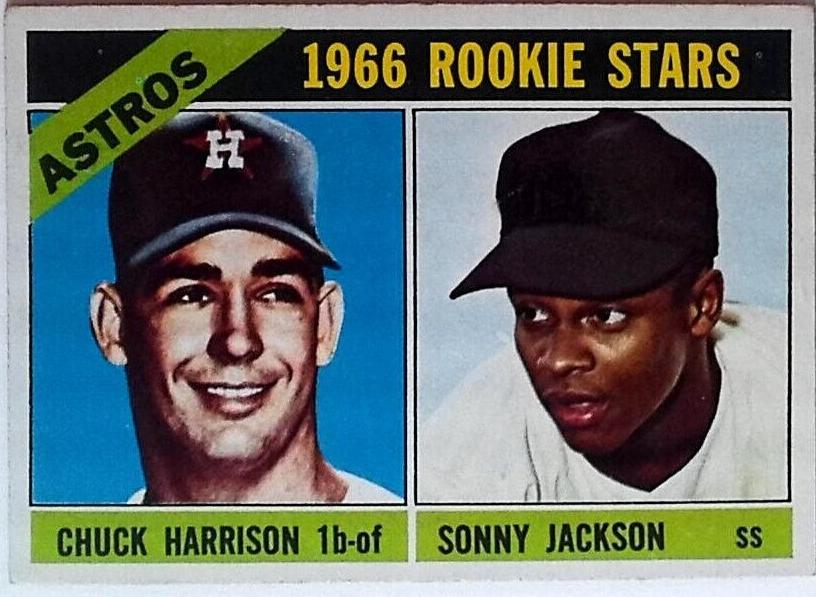 1966 Topps Baseball Astros Rookies #244 PSA 9