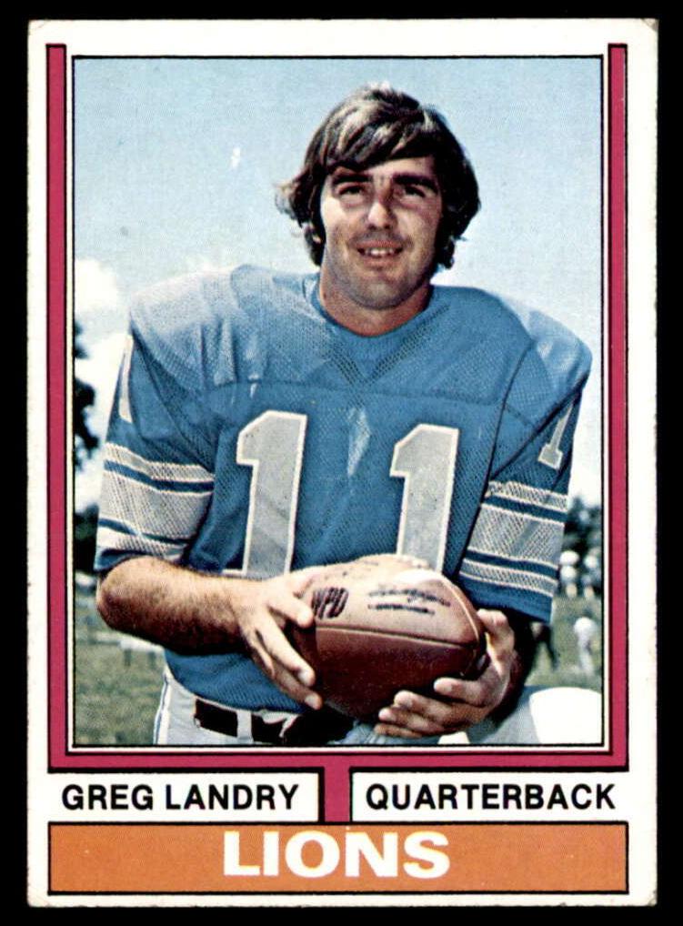 1974 Topps Football Greg Landry #275 PSA 9