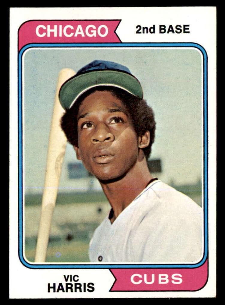 1974 Topps Baseball Vic Harris #157