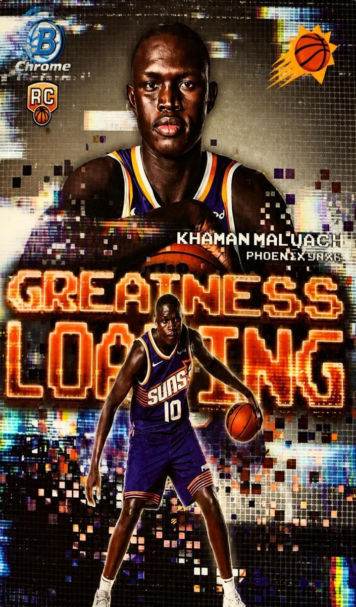 2025 Bowman Basketball Khaman Maluach #GL-10