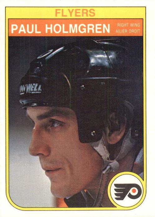 1982 O-Pee-Chee Hockey Paul Holmgren #251