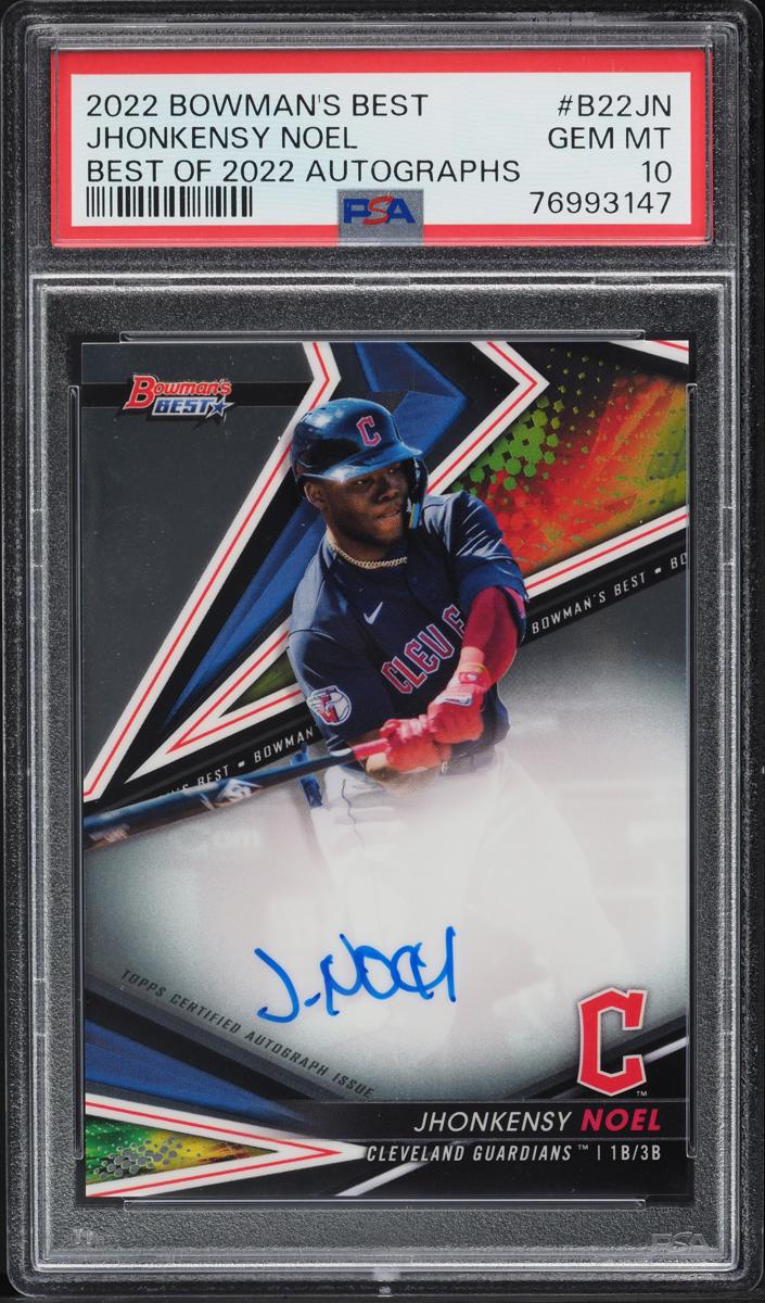 2022 Bowman's Best Baseball Jhonkensy Noel #B22-JN