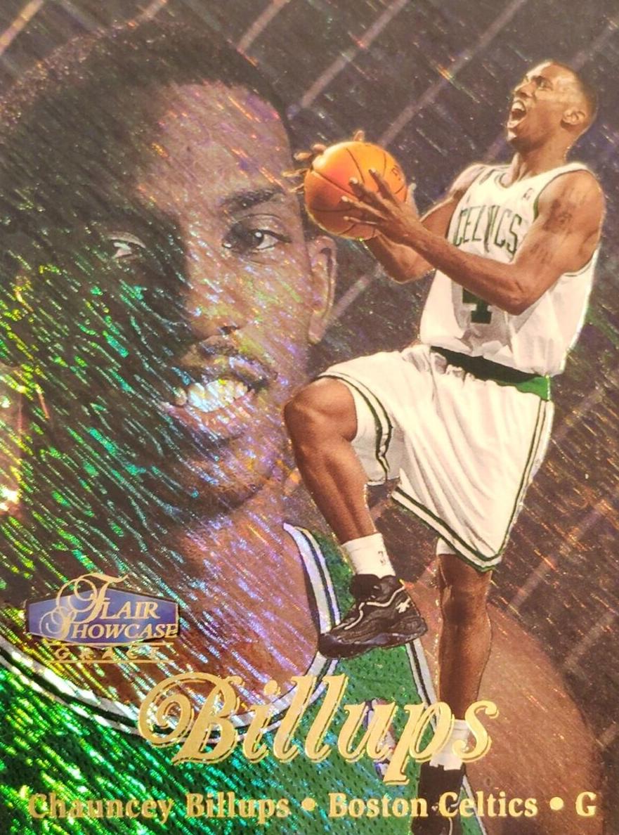 1997 Flair Showcase Basketball Row 1 Chauncey Billups #20 PSA 9