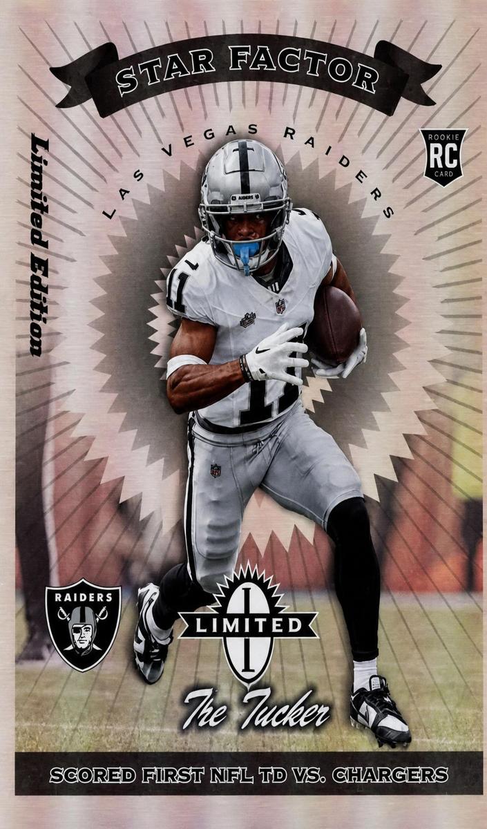 2023 Panini Limited Football Limited Edition Tre Tucker #58