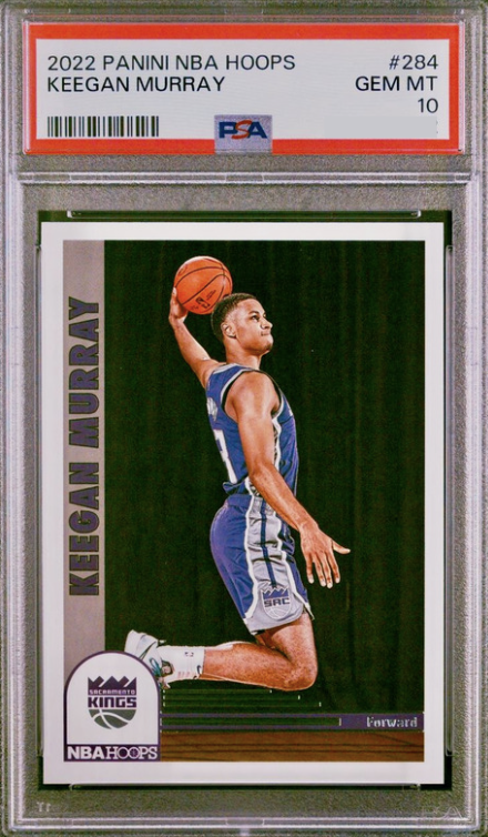 2022 Panini Hoops Basketball Keegan Murray #284