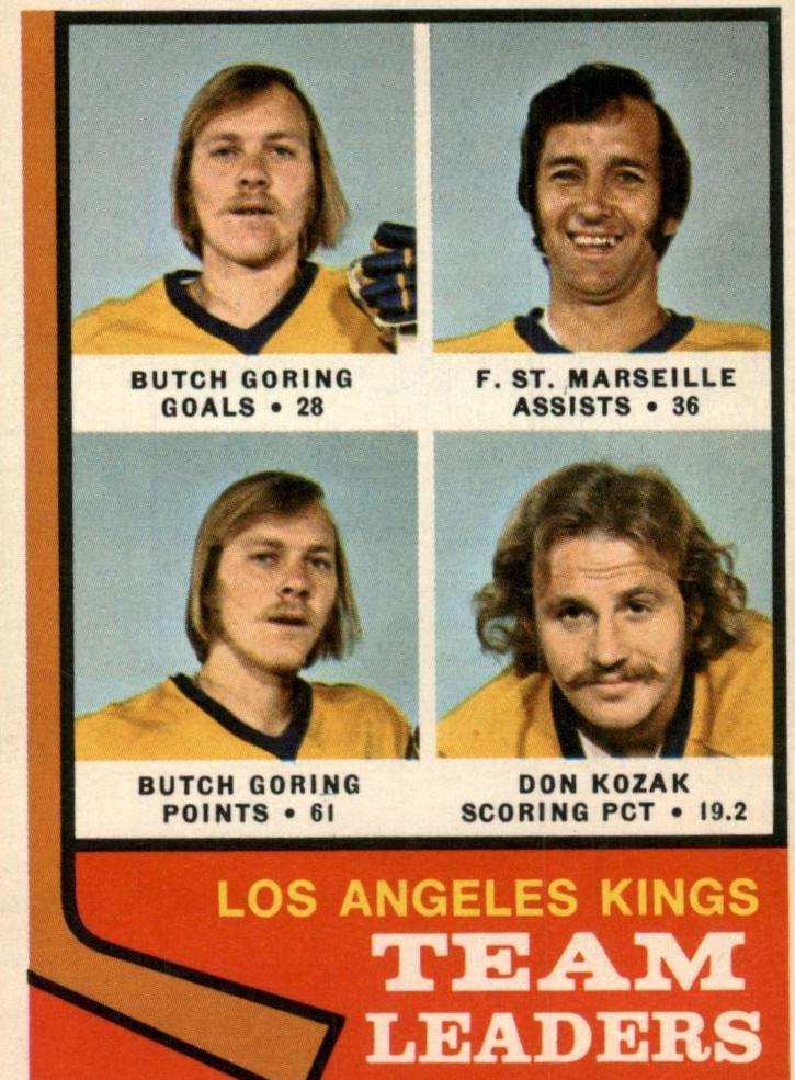 1974 O-Pee-Chee Hockey Kings Leaders #98