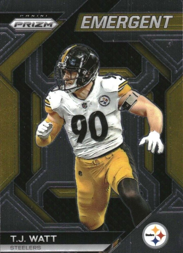 2023 Panini Prizm Football T.J. Watt #H-17
