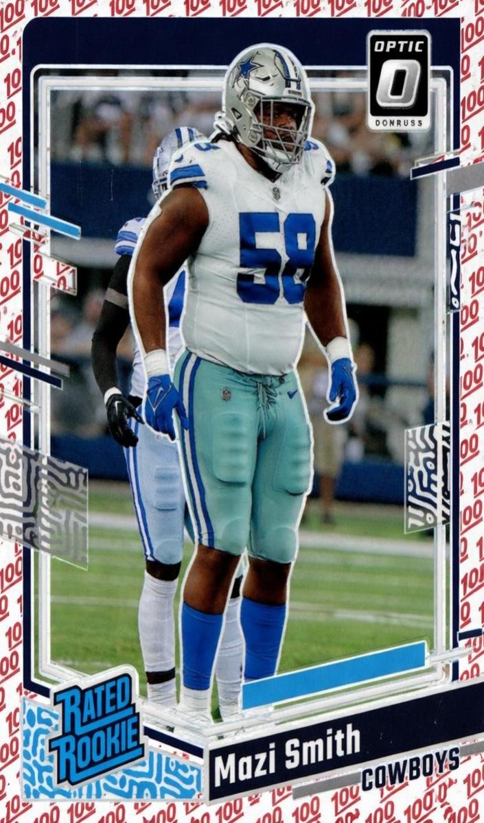 2023 Donruss Optic Football One Hundred Mazi Smith #228