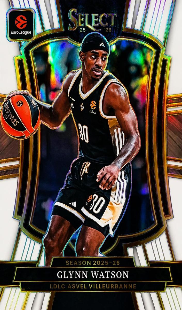 2025 Panini Select EuroLeague Basketball White Glynn Watson #179