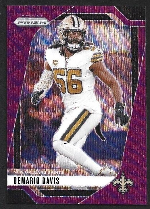 2024 Panini Prizm Football Purple Wave Demario Davis #207