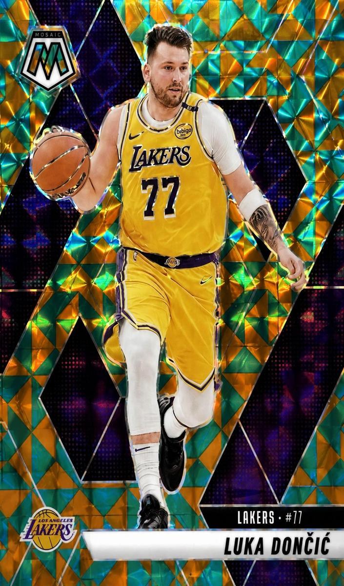 2024 Panini Mosaic Basketball Tessellation Luka Doncic #100