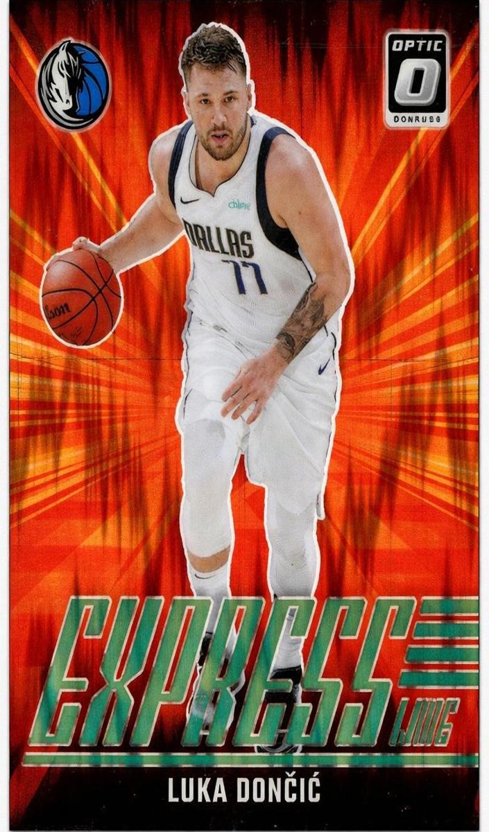 2024 Donruss Optic Basketball Green Shock Luka Doncic #6