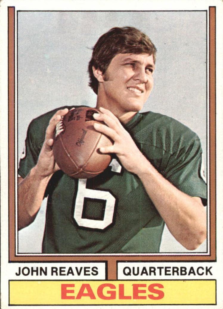 1974 Topps Football John Reaves #322 PSA 9