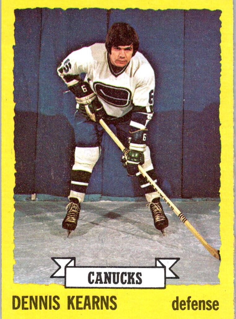 1973 Topps Hockey Dennis Kearns #173