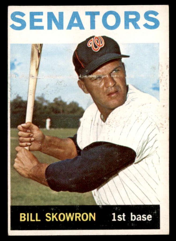 1964 Topps Baseball Bill Skowron #445 PSA 7