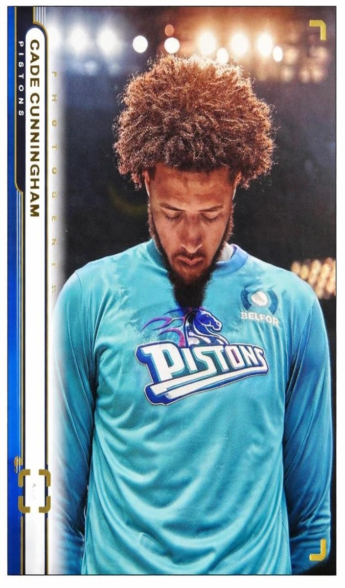 2022 Panini PhotoGenic Basketball Cade Cunningham #110 PSA 8