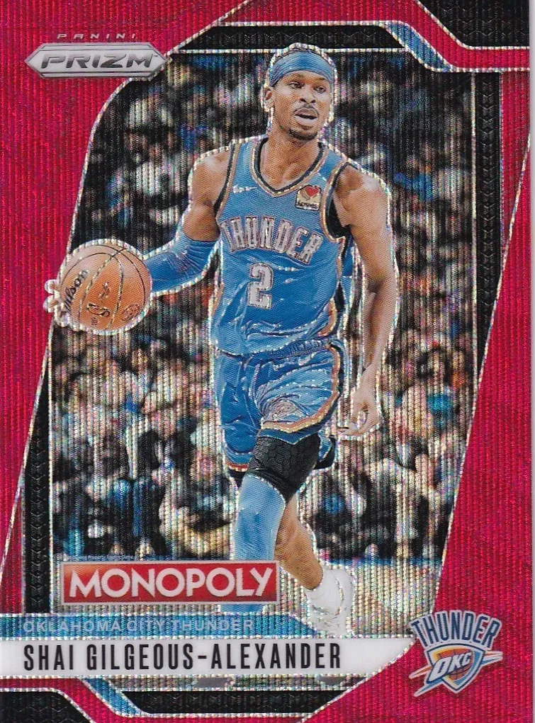 2024 Panini Prizm Monopoly Basketball Red Shai Gilgeous-Alexander #79