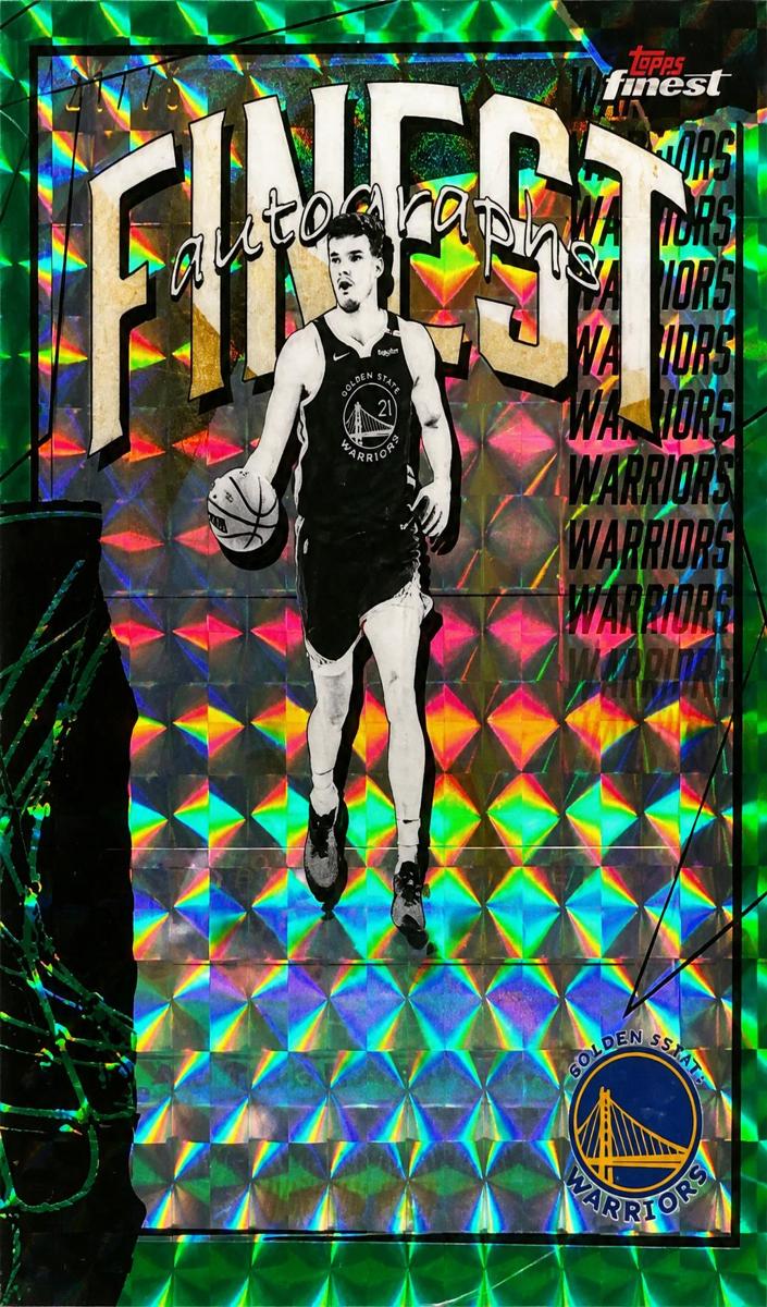 2025 Topps Finest Basketball Green Geometric Refractor Quinten Post #FAU-QP