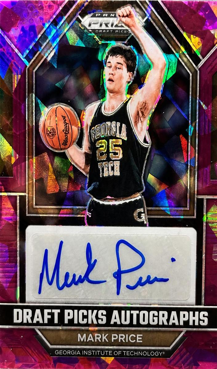2023 Panini Prizm Draft Picks Basketball Purple Ice Mark Price #DPA-MPG