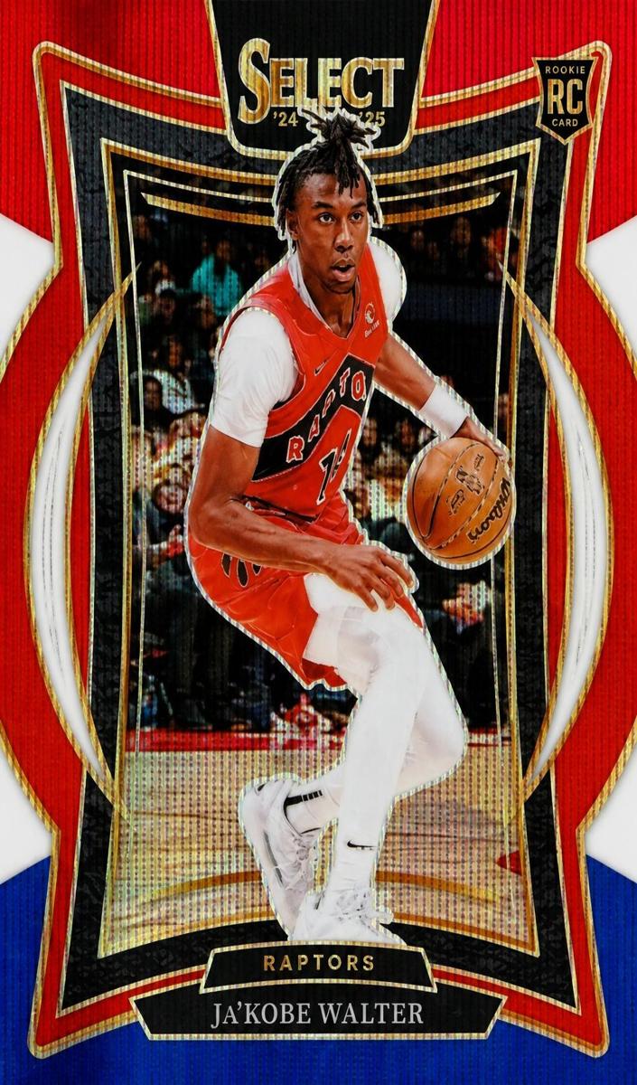 2024 Panini Select Basketball Tri-Color Ja'Kobe Walter #96