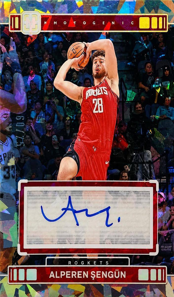 2023 Panini PhotoGenic Basketball Diamond Alperen Sengun #VA-ASH PSA 9