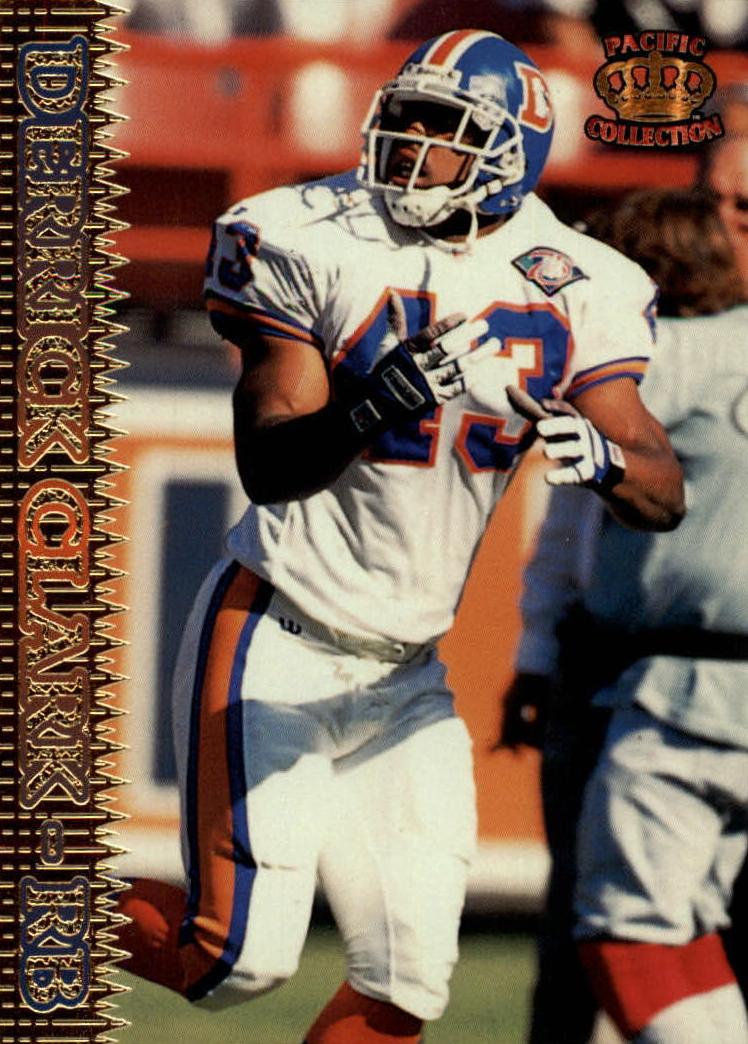 1995 Pacific Football Derrick Clark #283