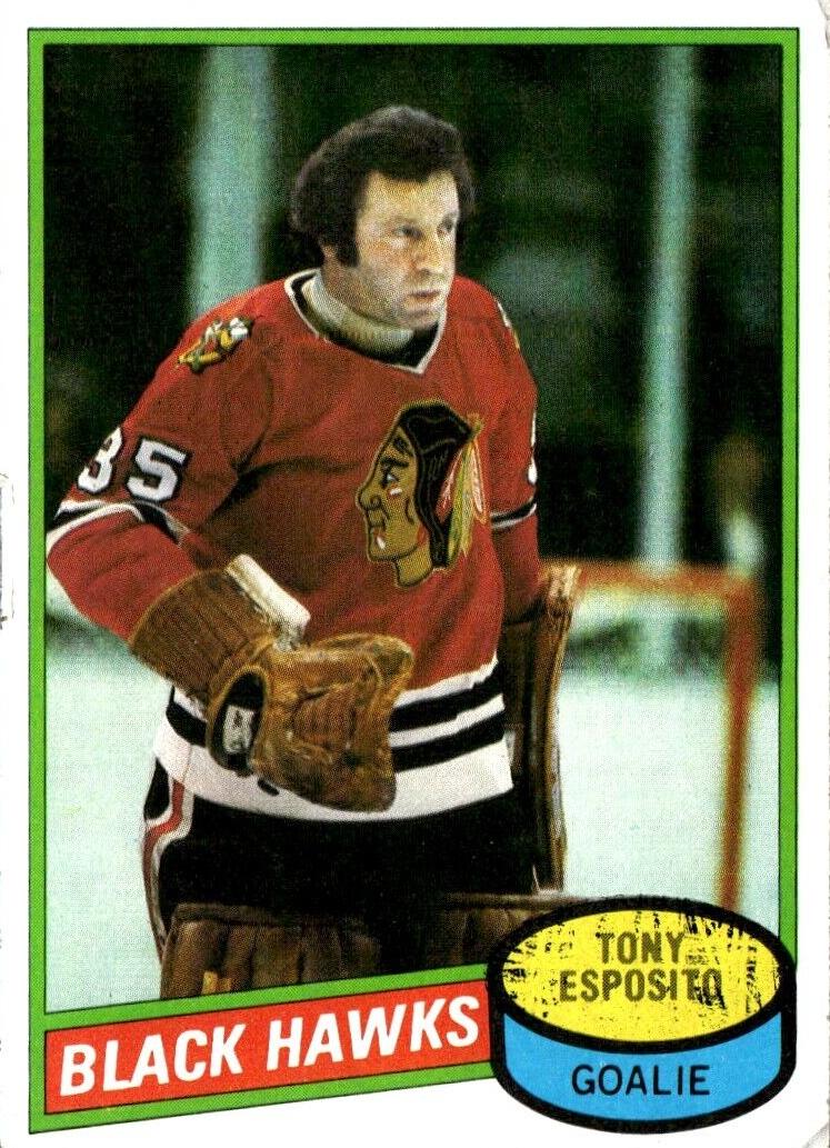 1980 Topps Hockey Tony Esposito #150 PSA 9