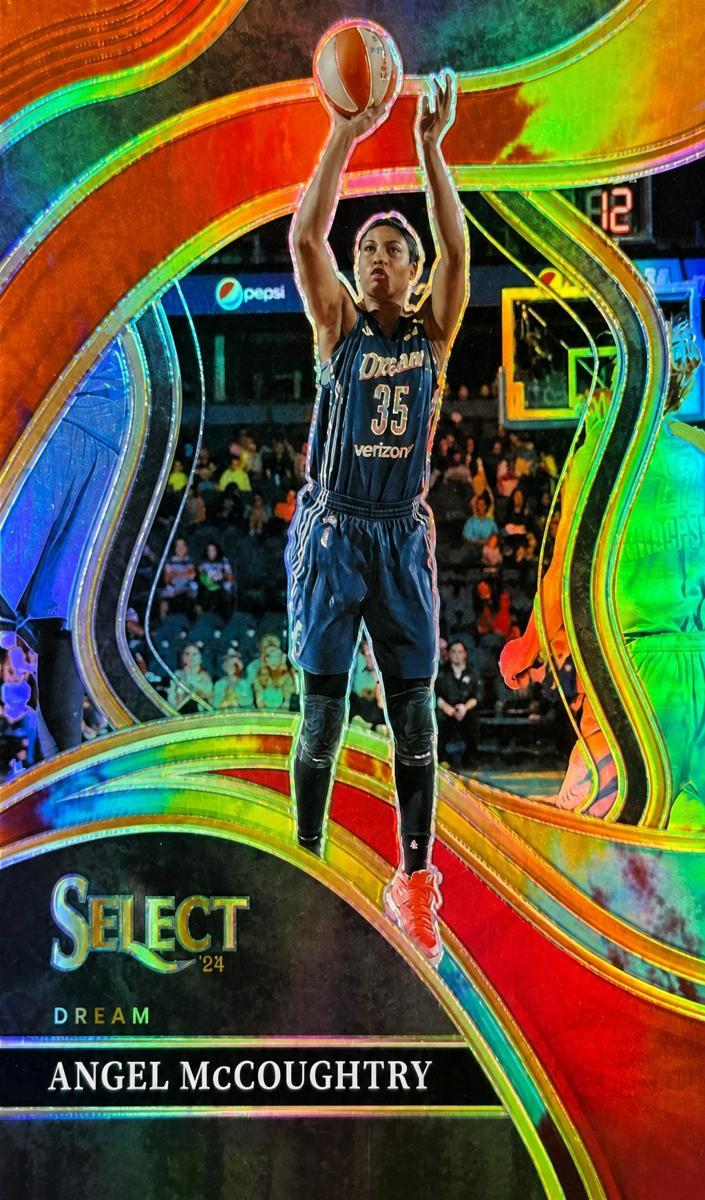 2024 Panini Select WNBA Basketball Tie-Dye Angel McCoughtry #214