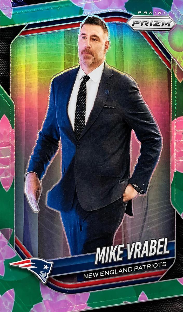 2025 Panini Prizm Football Lotus Flower Mike Vrabel #110