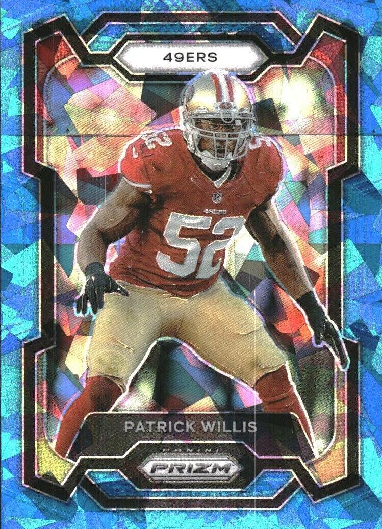 2023 Panini Prizm Football Blue Ice Patrick Willis #269 PSA 10