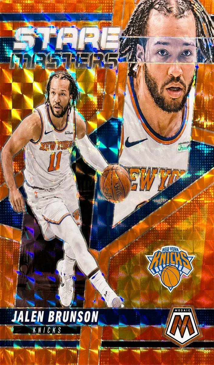 2024 Panini Mosaic Basketball Orange Jalen Brunson #17