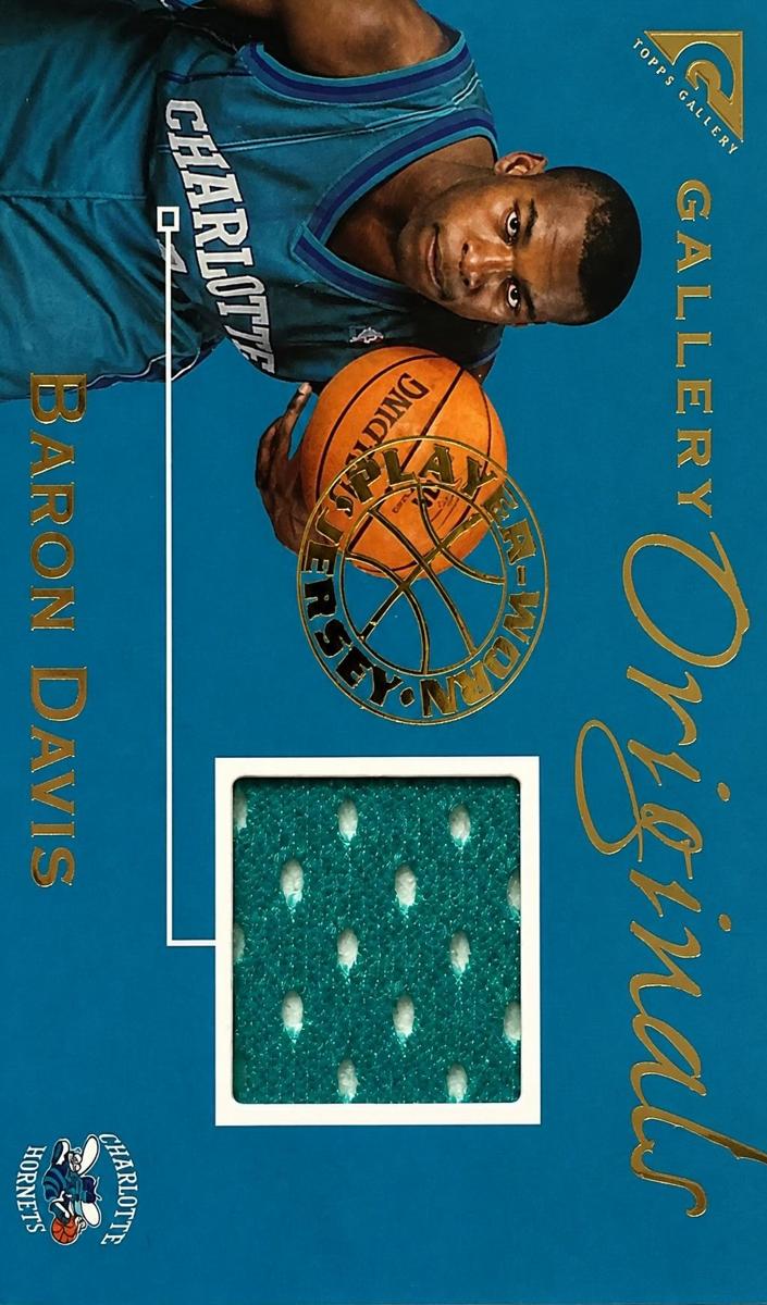 1999 Topps Gallery Basketball Baron Davis #GO6