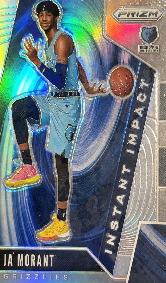 2019 Panini Prizm Basketball Silver Ja Morant #12
