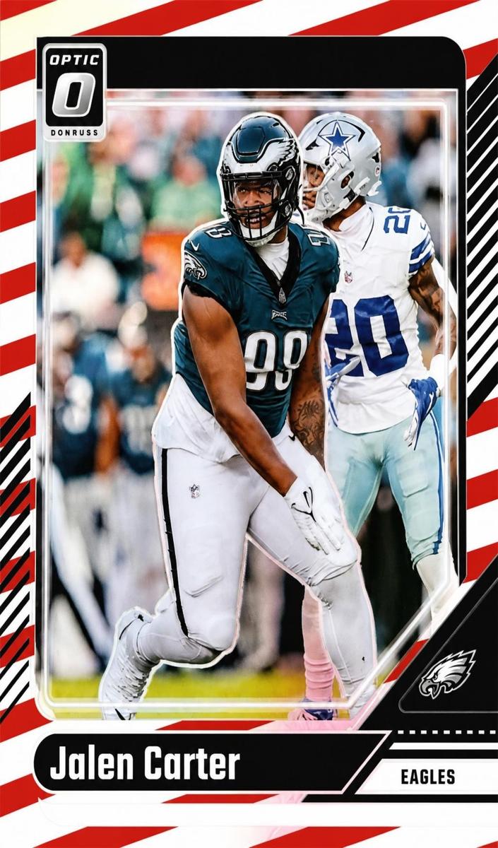 2024 Donruss Optic Football Freedom Jalen Carter #163