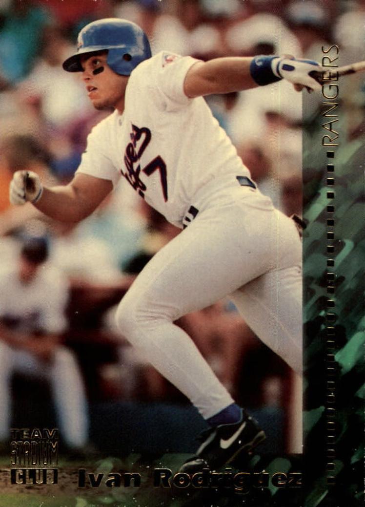1994 Topps Stadium Club Team Baseball Ivan Rodriguez #265
