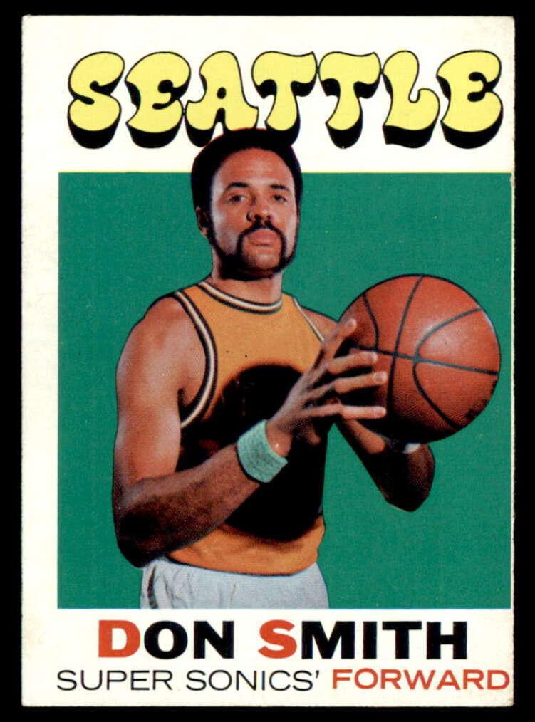 1971 Topps Basketball Don Smith #109