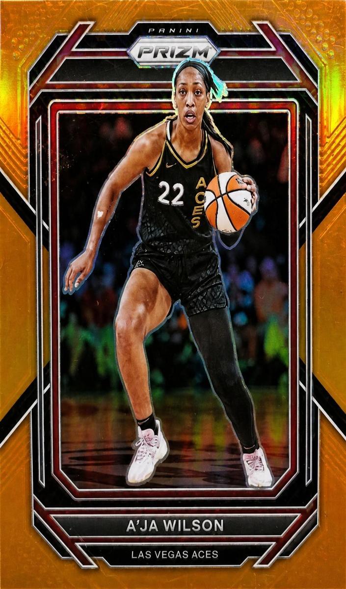 2023 Panini Prizm WNBA Basketball Orange A'ja Wilson #25