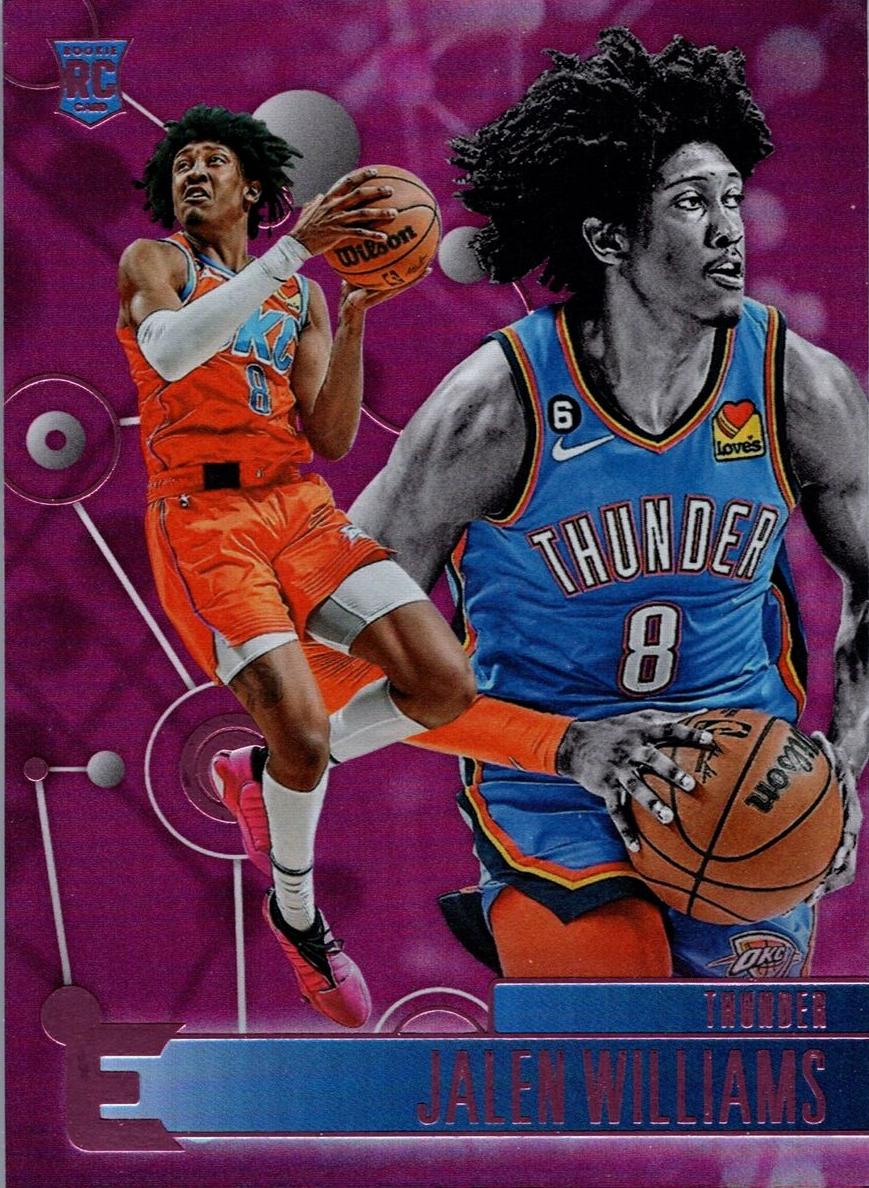 2022 Panini Chronicles Basketball Pink Jalen Williams #212