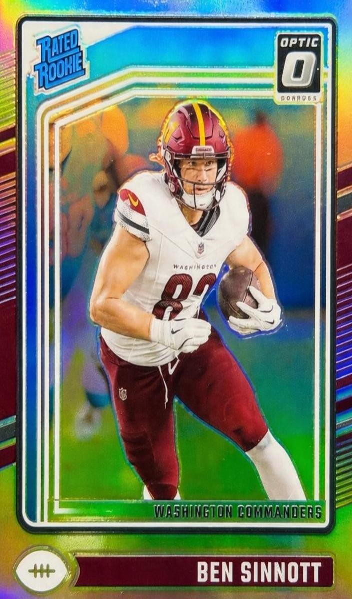 2024 Panini Donruss Football Holo Ben Sinnott #314
