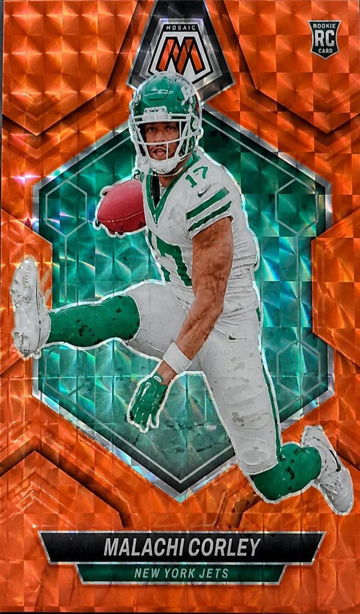 2024 Panini Mosaic Football Orange Malachi Corley #359