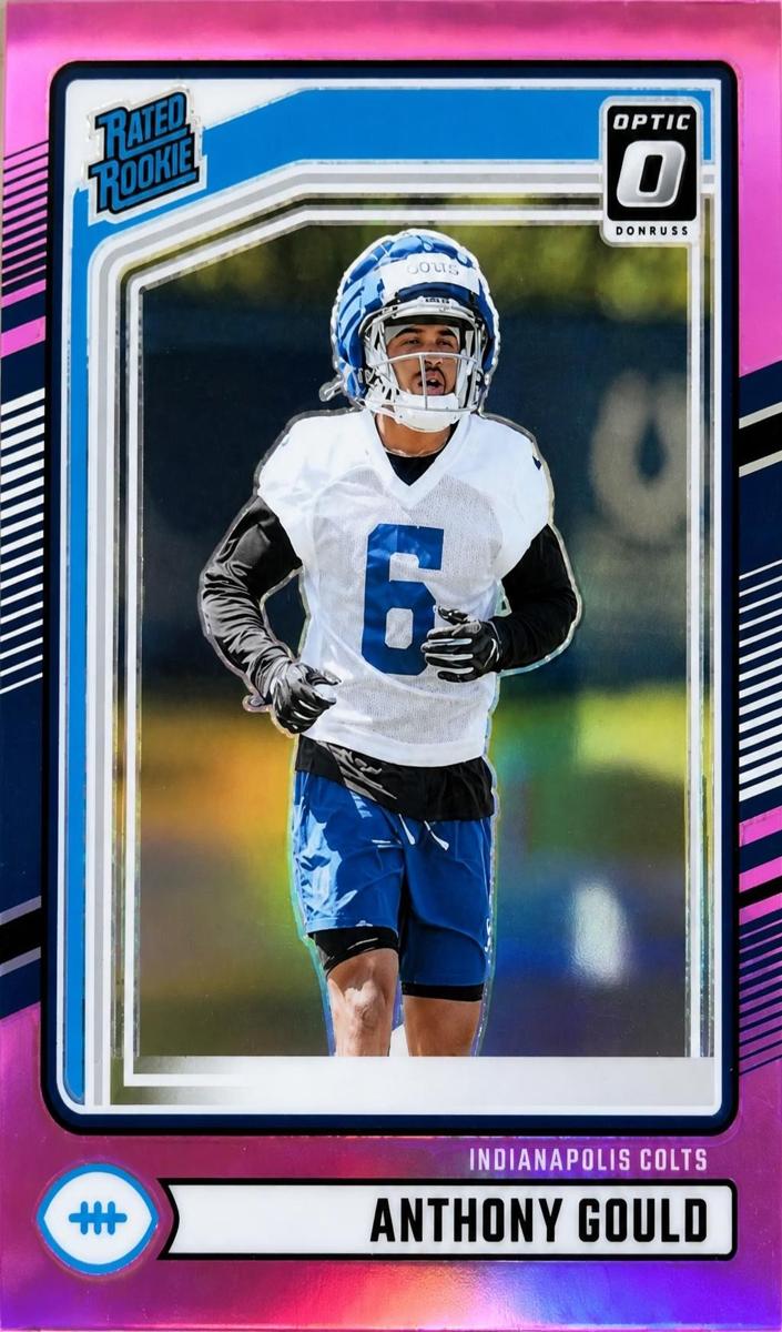 2024 Panini Donruss Football Pink Anthony Gould #363