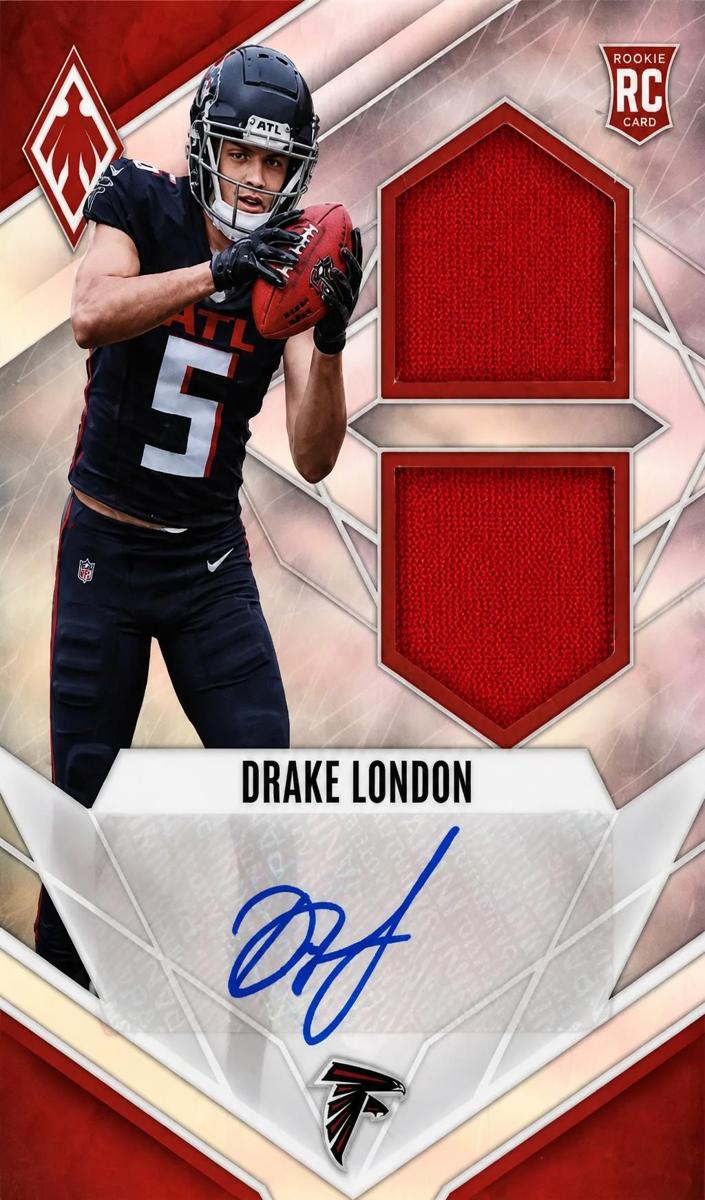 2022 Panini Phoenix Football Drake London #RAD-DL PSA 5.5