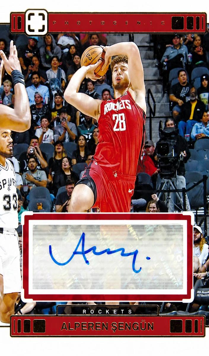 2023 Panini PhotoGenic Basketball Alperen Sengun #VA-ASH