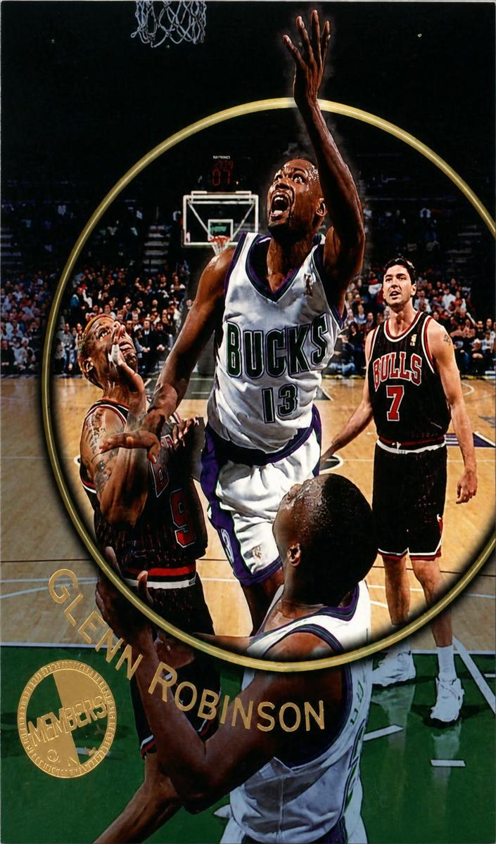 1996 Topps Stadium Club Basketball Glenn Robinson #34