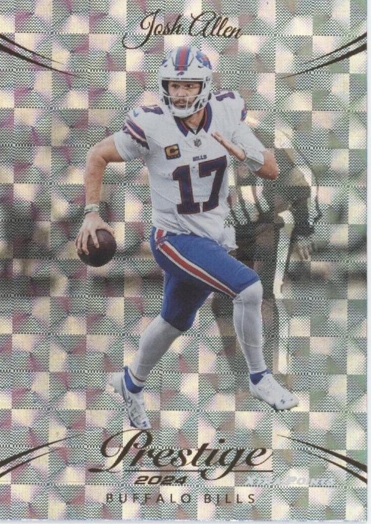 2024 Panini Prestige Football Diamond Xtra Points Josh Allen #30