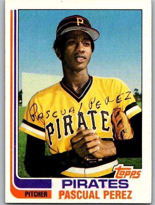 1982 Topps Baseball Pascual Perez #383