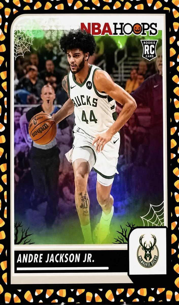 2023 Panini Haunted Hoops Basketball Holo Candy Andre Jackson Jr. #67