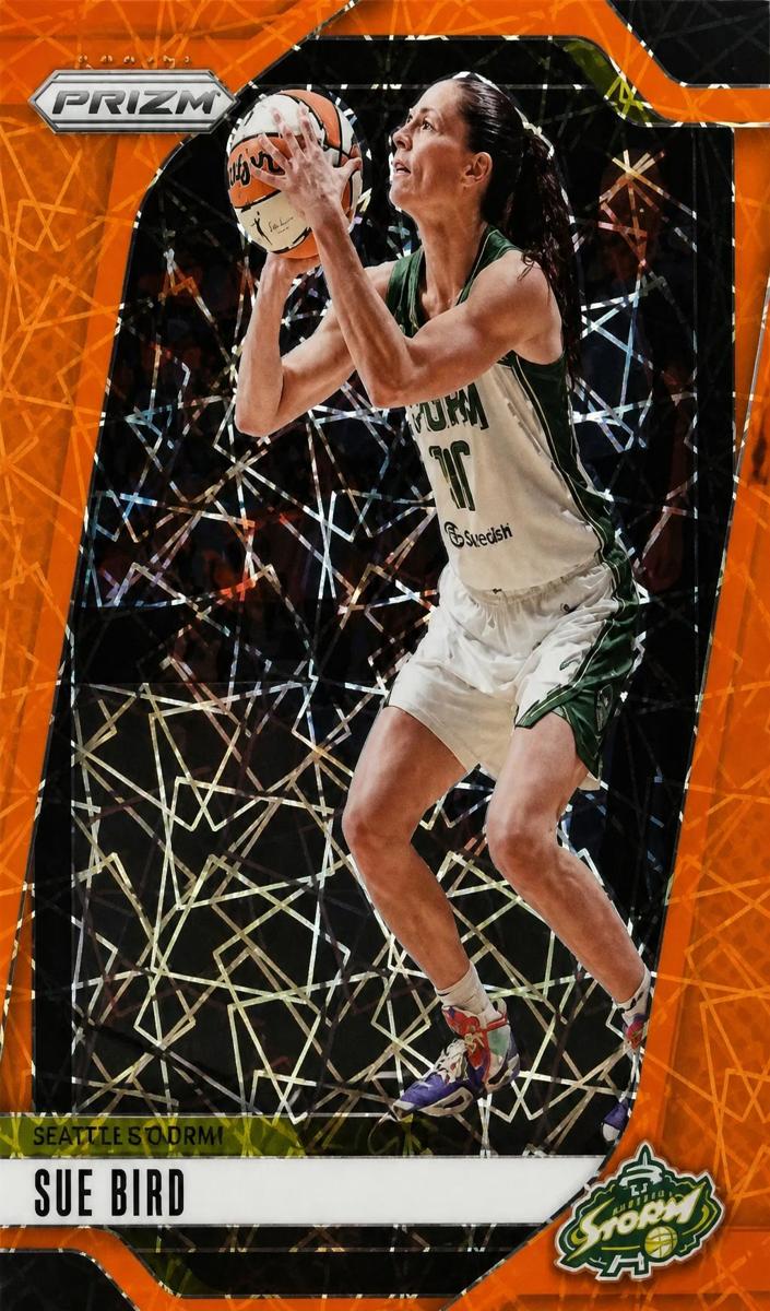 2024 Panini Prizm WNBA Basketball Orange Velocity Sue Bird #112
