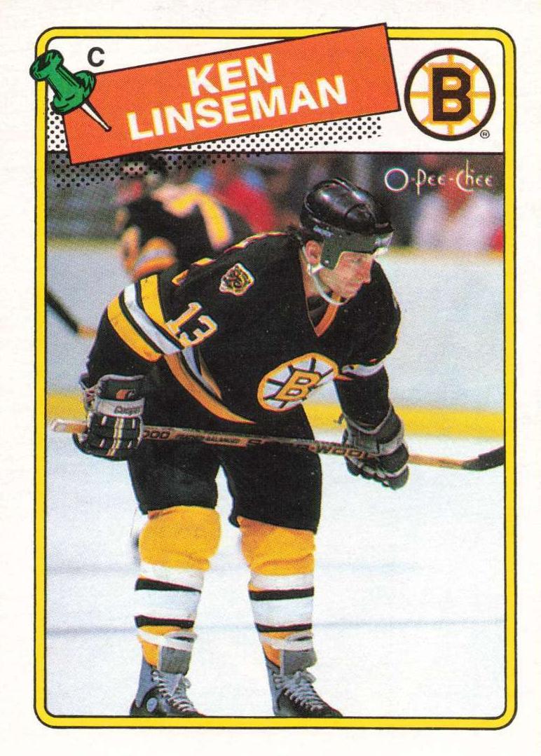 1988 O-Pee-Chee Hockey Ken Linseman #118