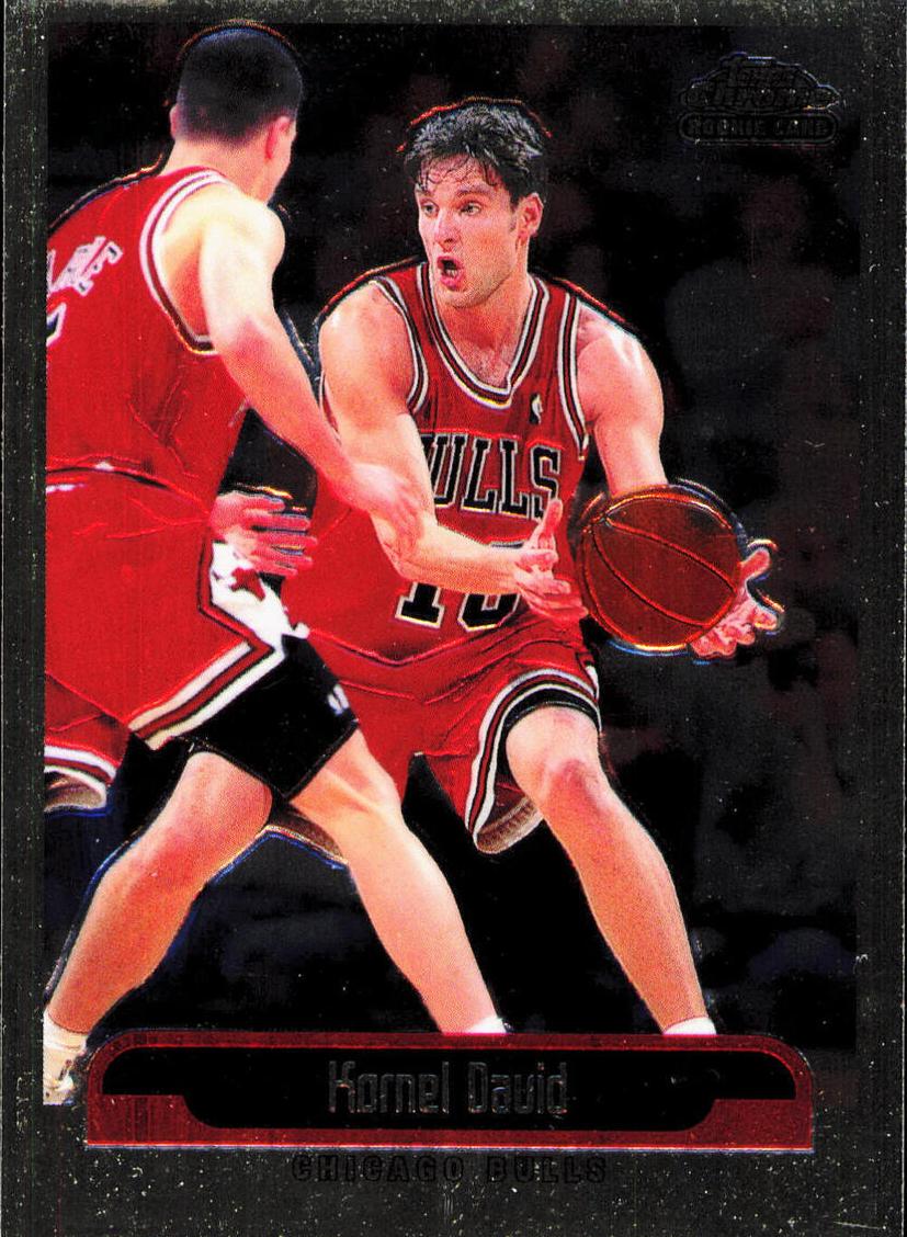 1999 Topps Chrome Basketball Kornel David #110